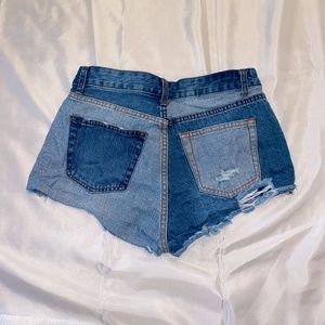 SUPERDOWN denim shorts